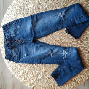 Girls stretch skinny jeans